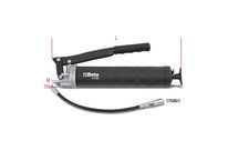 Pompe à graisse à levier - 500 cc 550 Bar - BETA 1750 500