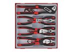 Jeu de pinces poignée en Tpr TT2 tray 8 pièces Teng Tools TTD441-T