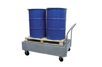 Bac de rétention roulettes 2 fûts MW Tools VTKS2