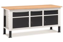 Etabli métal Fortis n°7 L.2000 mm