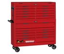 Servante à outils rouge professionnelle extra large 19 tiroirs avec coffre supérieur Teng Tools TSS53R19