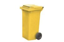 Conteneur de tri 120 L Jaune pour le secteur automobile | B120LROUL Jaune