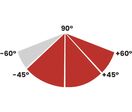 Scie à ruban pour métaux -45°+60° - Capacité de coupe ronde ø255 mm - 1,1 / 1,5 kW 400 V - 2 vitesses 34/68 m/min Torros SC350G
