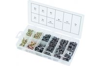 Assortiment de vis et d’écrous cage (170 pcs)