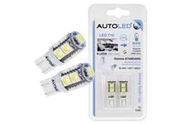 Ampoules LED T10 (w5w) - 9 Leds blanc | AUTOLED 
