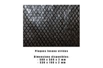 Plaques insono Striées - (2 ? dimensions)