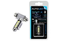 Ampoule Navette 42mm C5W/C10W Canbus 3 LEDS Blanc | AUTOLED
