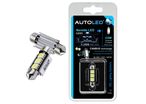 Ampoule Navette 42mm C5W/C10W Canbus 3 LEDS Blanc | AUTOLED