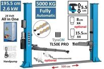 Pont élévateur 2 colonnes 5 tonnes automatique 380V | TyreON TL50E PRO