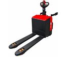 Transpalette électrique 2000 kg avec plateforme conducteur rabattable - 24V 210Ah - AC motorisation - Levée 195 mm MW Tools TPLS2001