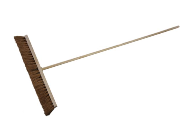 Brosse d’atelier coco 60 cm + manche 140 cm Ø 24 mm