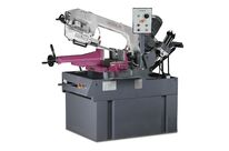 Scie à ruban pour métaux -45°/+60° capacité de coupe ronde 270 mm 2,2 kW 400V 36/72 m/min plaquettes en carbure Optisaw S350DG