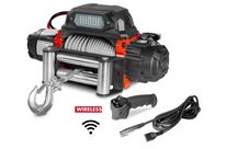 Treuil électrique 12V 5443 kg câble 26m acier télécommande sans fil MW Tools SEL550012