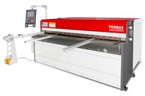 Cisaille guillotine motorisée largeur du travail 3050 mm épaisseurs jusque 3,2 mm butée motorisée 11 kW 400V MW-Tech MMS3050X32