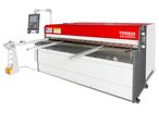 Cisaille guillotine motorisée largeur du travail 3050 mm épaisseurs jusque 3,2 mm butée motorisée 11 kW 400V MW-Tech MMS3050X32