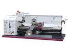 Tour à métaux d'établi hauteur des pointes 140 mm entre-pointes 700 mm alésage 26 mm 0,85 kW 230V 6 vitesses Optiturn TU2807 230V