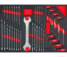 Modules outils en mousse 212 pièces STARTER - Idéal servante et établi - Starter complet et prêt à l'usage MW Tools TS MWE211