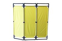 Écran d&amp;#039;intervention 1700 x 26 x 1800 mm - Jaune MW Tools AFW1718J