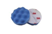 Mousse de lustrage alvéolée Ultrafina - Bleu - Ø75 mm / 1 pc