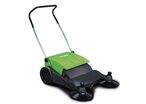Balayeuse manuelle avec système à brosses tandem - surface de nettoyage maximale 2800 m²/h - largeur de travail avec brosses latérales 800 mm Cleancraft HKM 800