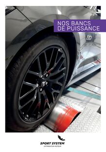 BANCS DE PUISSANCE AUTOMOBILE SPORT SYSTEM/DIMSPORT