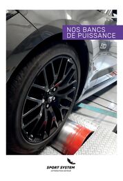 Catalogue BANCS DE PUISSANCE SPORT SYSTEM/DIMSPORT