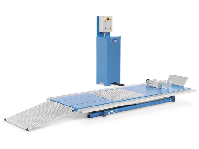 Pont moto électro-hydraulique 500 kg 2200x700mm OMCN O196/PL