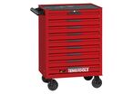 Servante d'atelier rouge professionnelle 9 tiroirs Teng Tools TSW26R9