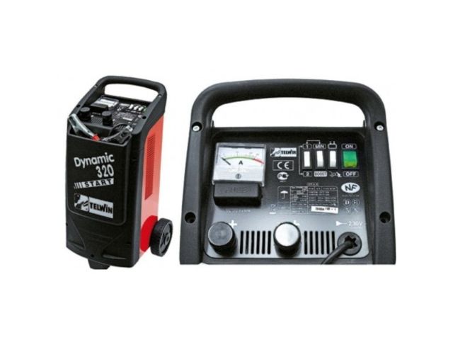 Chargeur de batterie avec démarreur