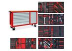 Servante d'atelier complète avec armoire XL 514 outils MW Tools MWE512K3