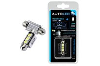 Ampoule Navette Canbus C5W 36mm 3 LEDS | AUTOLED