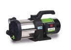 Pompe de jardin avec boîtier en acier inoxydable pour eaux claires - capacité 5496 l/h - 1,3 kW 230 V Cleancraft GP 1306S