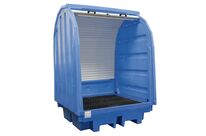 Armoire PE fermée pour 4 barils MW Tools OQP4