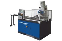 Tronçonneuse métal acier automatique CNC avec guide vertical sur queue d&#039;aronde 1,9/2,5 kW 400 V lame circulaire ø350 mm 25/50 tr/min Metallkraft MKS350VA