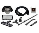 Aspirateur à sec silencieux - capacité et portée accrues - cuve 16 l - 62 dB(A) - 1 moteur 0,59 kW 230 V - filtration HEPA H13 Cleancraft DRYCAT 116 Q