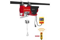 Palan électrique à câble rapide 300/600kg 35/17,5m 1,3 kW 230 V télécommande SANS fil MW Tools SL30040-R