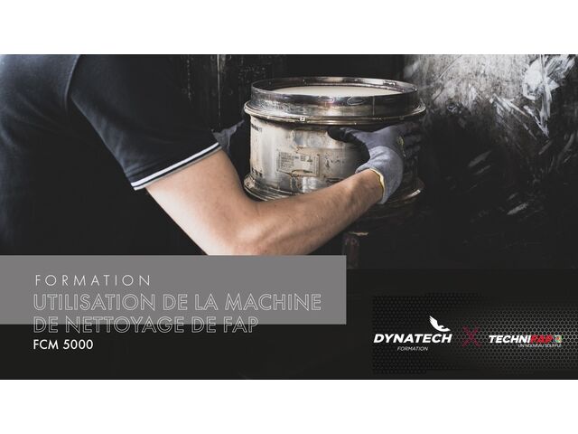 Formation à l&#039;utilisation de la machine de nettoyage de FAP/Catalyseur FCM 5000