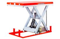 Table élévatrice électrique fixe à ciseaux - 2000 kg - hauteur 1000 mm - 1300x820 mm - 230V - hydraulique MW Tools TPSL2100