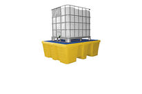 Bac de rétention en polyéthylène pour cubitainer 1.000 L : 446513.116