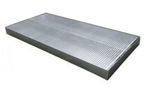 Bac de rétention en acier 60 l avec grille Ecospill LBS60R