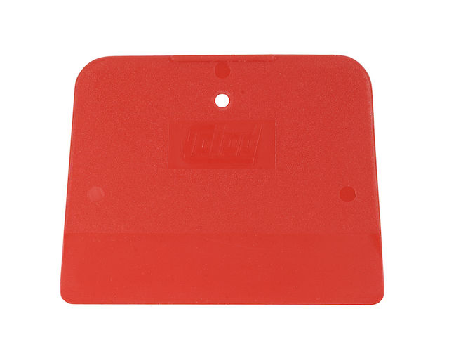 Cales en plastique - rouge 120 x 90 mm (rigide) / 5 pcs