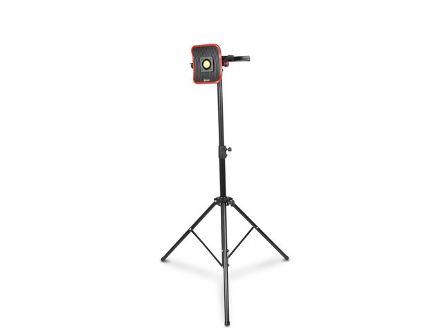 Lampe de chantier FLOW LED 30 W + Batterie 4h + Trépied télescopique 1800mm MW Tools WFL30LIS