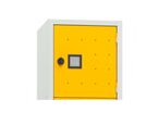 PORTE JAUNE POUR VESTIAIRE ROMA 4 CASES