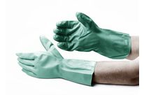 Gants industriels Nitrile vert - L - XL