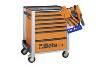 Servante mobile d’atelier 7 tiroirs BETA C24S/7 - orange
