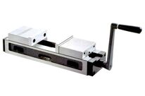 Étau de fraisage mécanique auto-centreur avec grande ouverture 185 mm largeur des mors 108 mm hauteur des mors 36 mm Vertex VCV-44