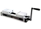 Étau de fraisage mécanique auto-centreur avec grande ouverture 185 mm largeur des mors 108 mm hauteur des mors 36 mm Vertex VCV-44