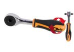 Cliquet porte-embouts à manche rotatif 1/4’ BETA 860/58K
