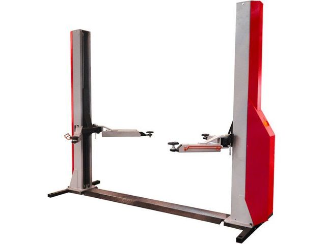 Pont élévateur 2 colonnes électrohydraulique asymétrique 4T monophasé : WERTHER