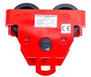 Chariot porte-palan manuel 2 T avec sécurité anti-chute de roue MW Tools HNRA2T